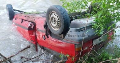 Kod Travnika automobil sletio u Lašvu: Vozač smrtno stradao